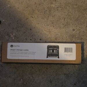 4moms Gray Diaper Storage Caddy